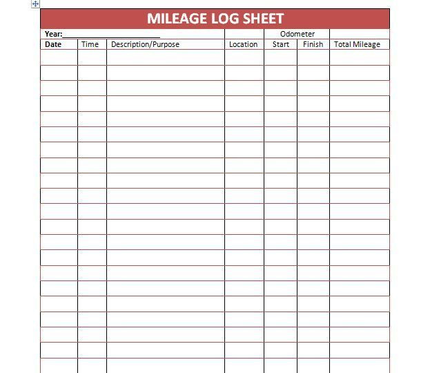 31 Printable Mileage Log Templates (Free) ᐅ | Mileage-Nlac Vacation Schedule 2021 Spreadsheet
