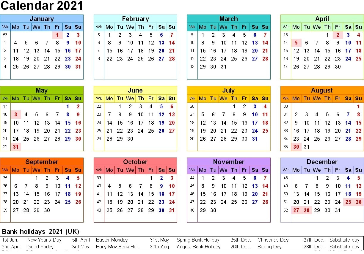 4 Month Fillable Calendar 2021 - Template Calendar Design-Printable 2021 Monthly Calendars Free Word