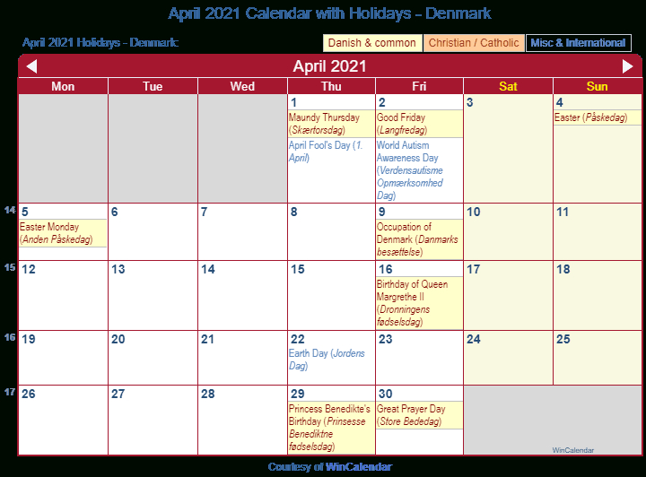 April 2021 Calendar Wincalendar | Printable March-Jewish Calendar 2021/2021