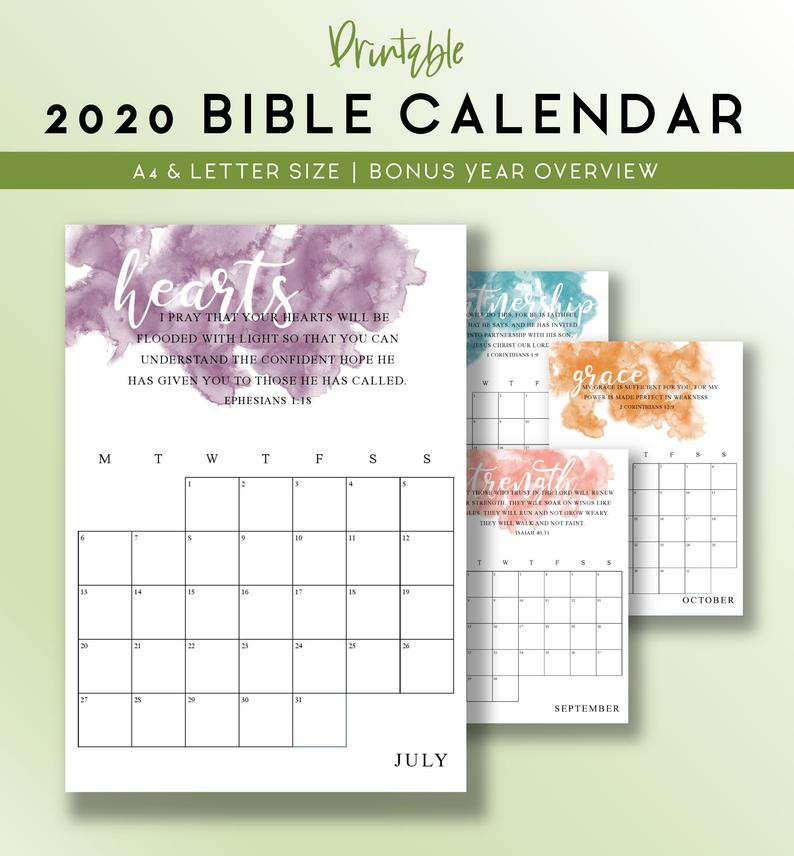 Bonus 2020 And 2021 Bible Verse Calendar Printable-Calendar Of Religious Holidays 2021