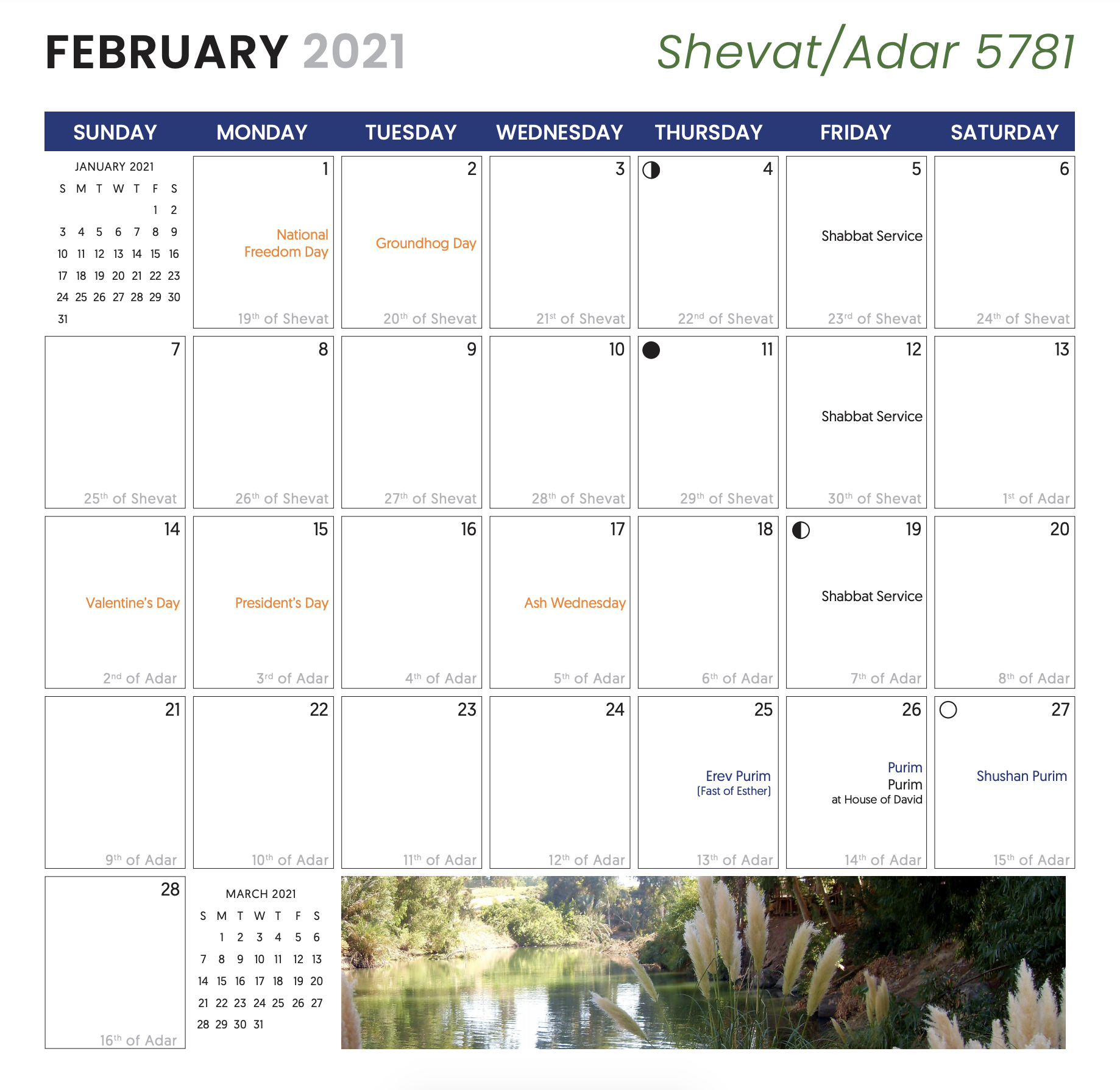 Calendar: 16 Month Hebrew Calendar By Curt Landry-New Moon Hebrew Calendar 2021