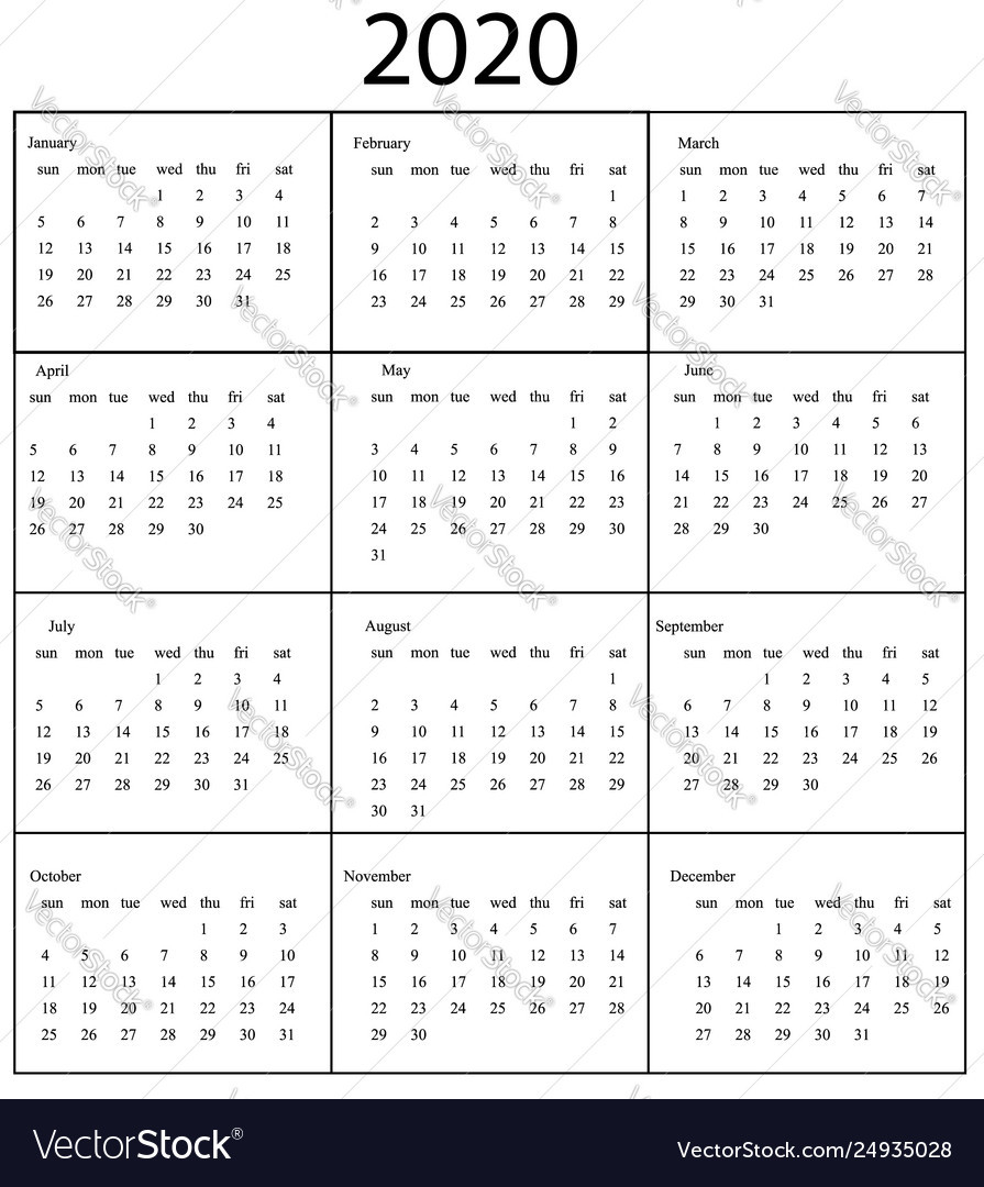 Collect Monday Through Friday Calendar 2020 | Calendar-Monday Through Friday Calendar July 2021