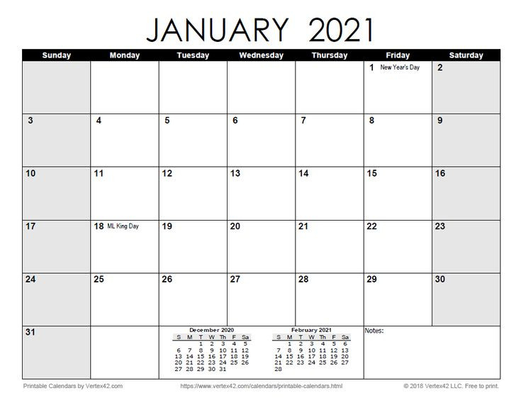 Download A Free Printable Monthly 2021 Calendar From-Print Free 2021 Monthly Calendar Without Downloading