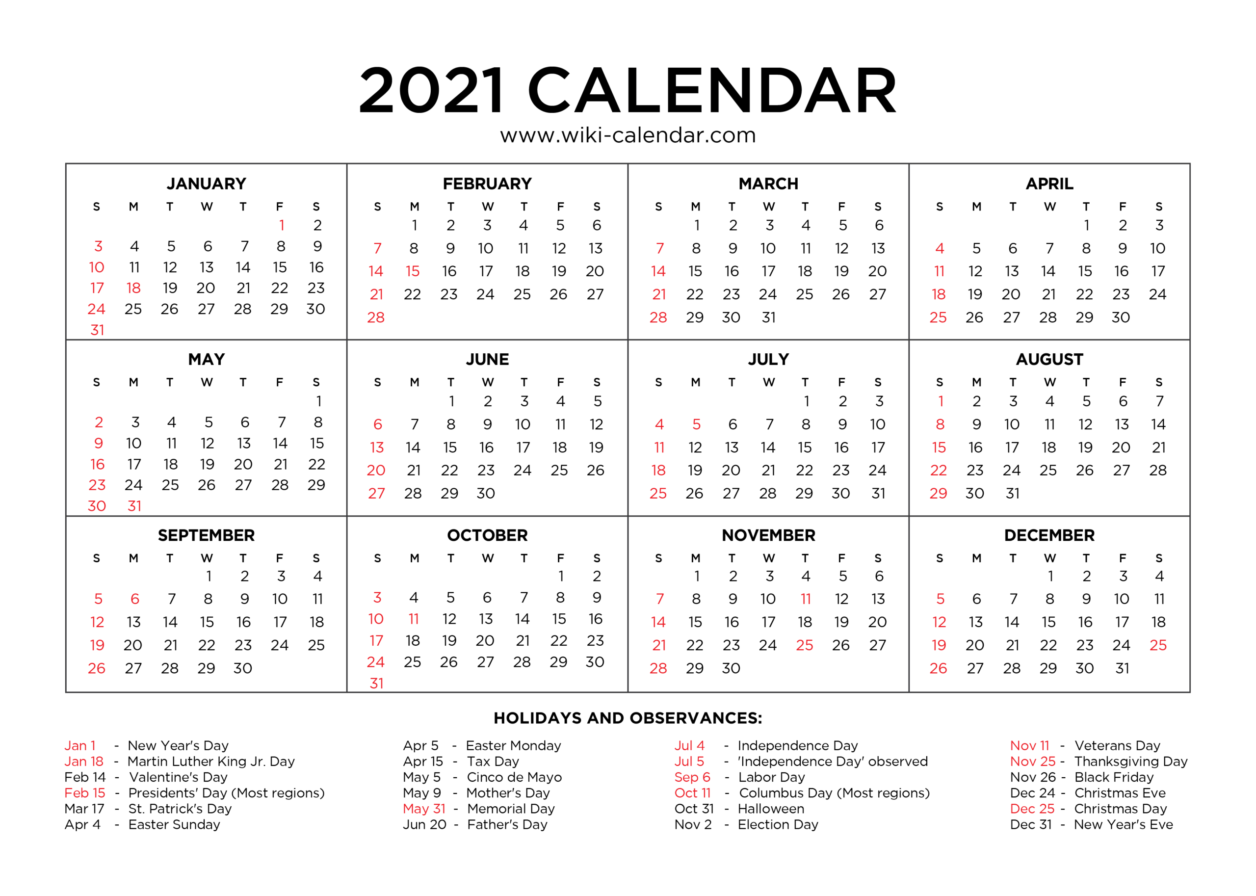 Download And Print Calendars For 2021 - Wiki Calendar-Free 2021 Queensland Calender To Down Load