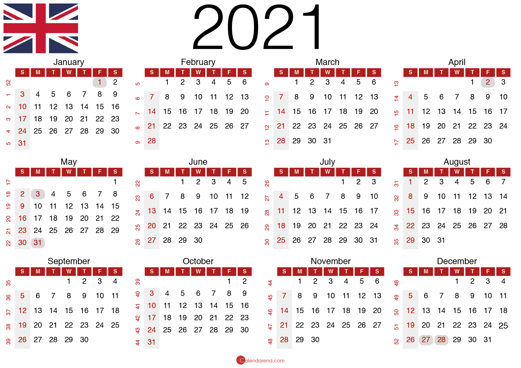 Download Free 2021 Calendar Uk ?? (United Kingdom)-Free 2021 Queensland Calender To Down Load