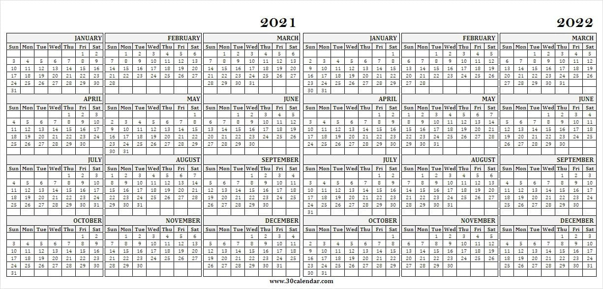 Editable Calendar 2021-22 Free - Printable Monthly-Free Monthly Academic Calendar 2021-20211 Template