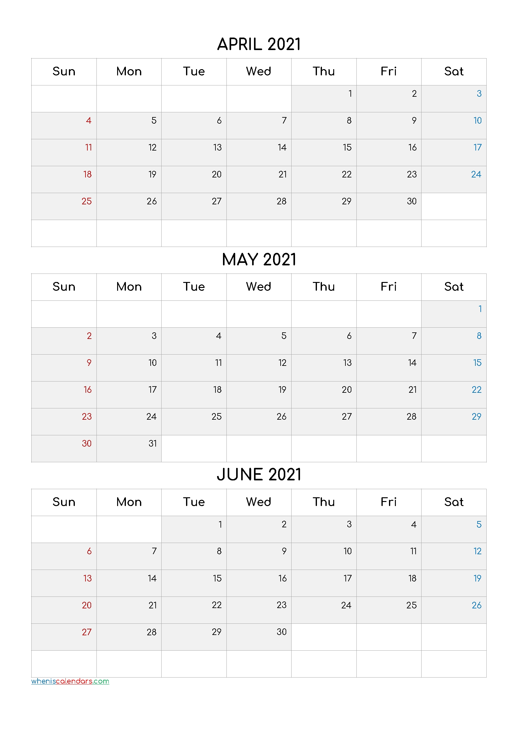 First Quarter Months 2021 | Month Calendar Printable-3 Month Printable Calendar Templates 2021