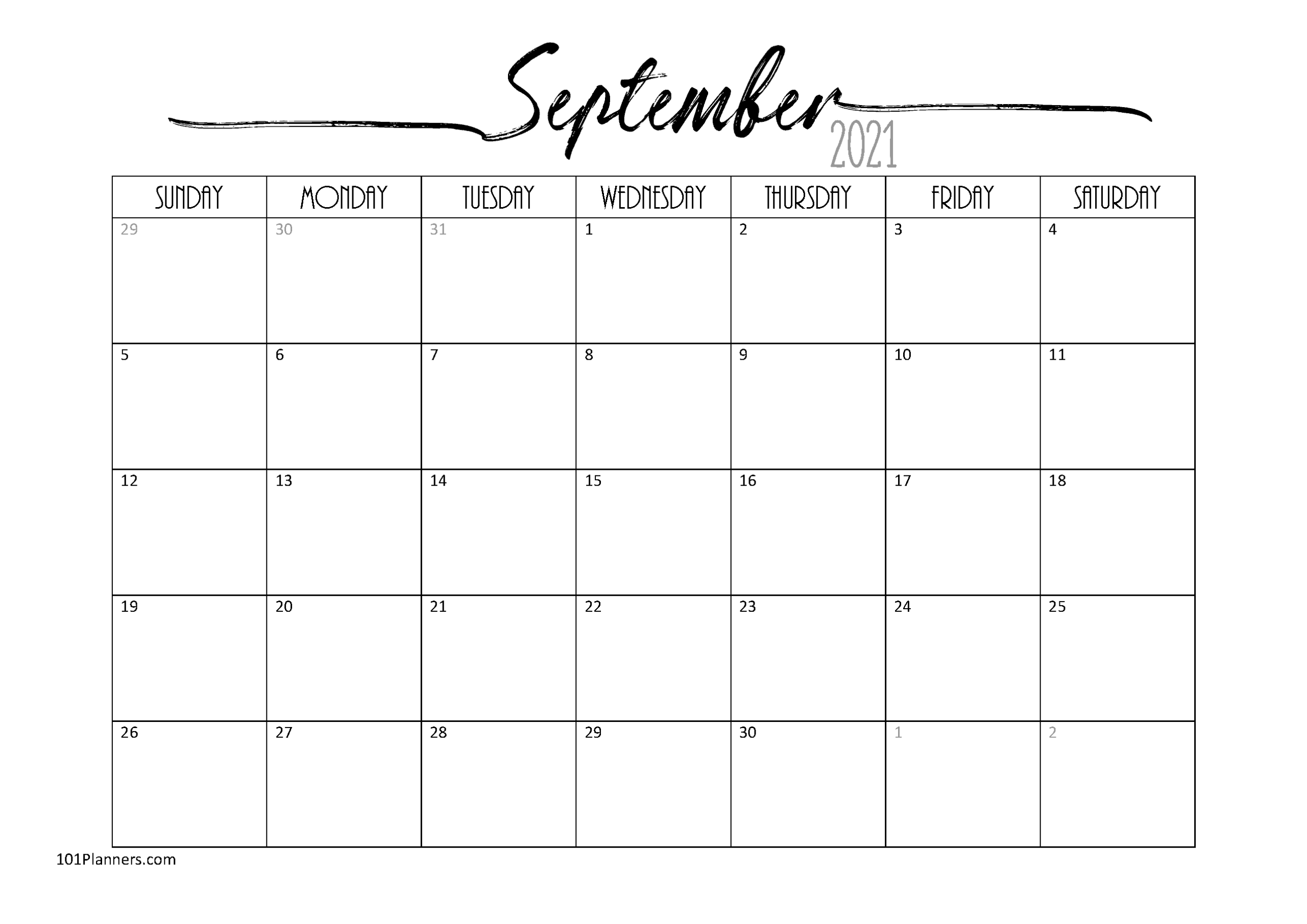 Free Editable 2021 Calendars In Word / Printable Calendar-Free 2021 Editable Monthly Calendar Templates