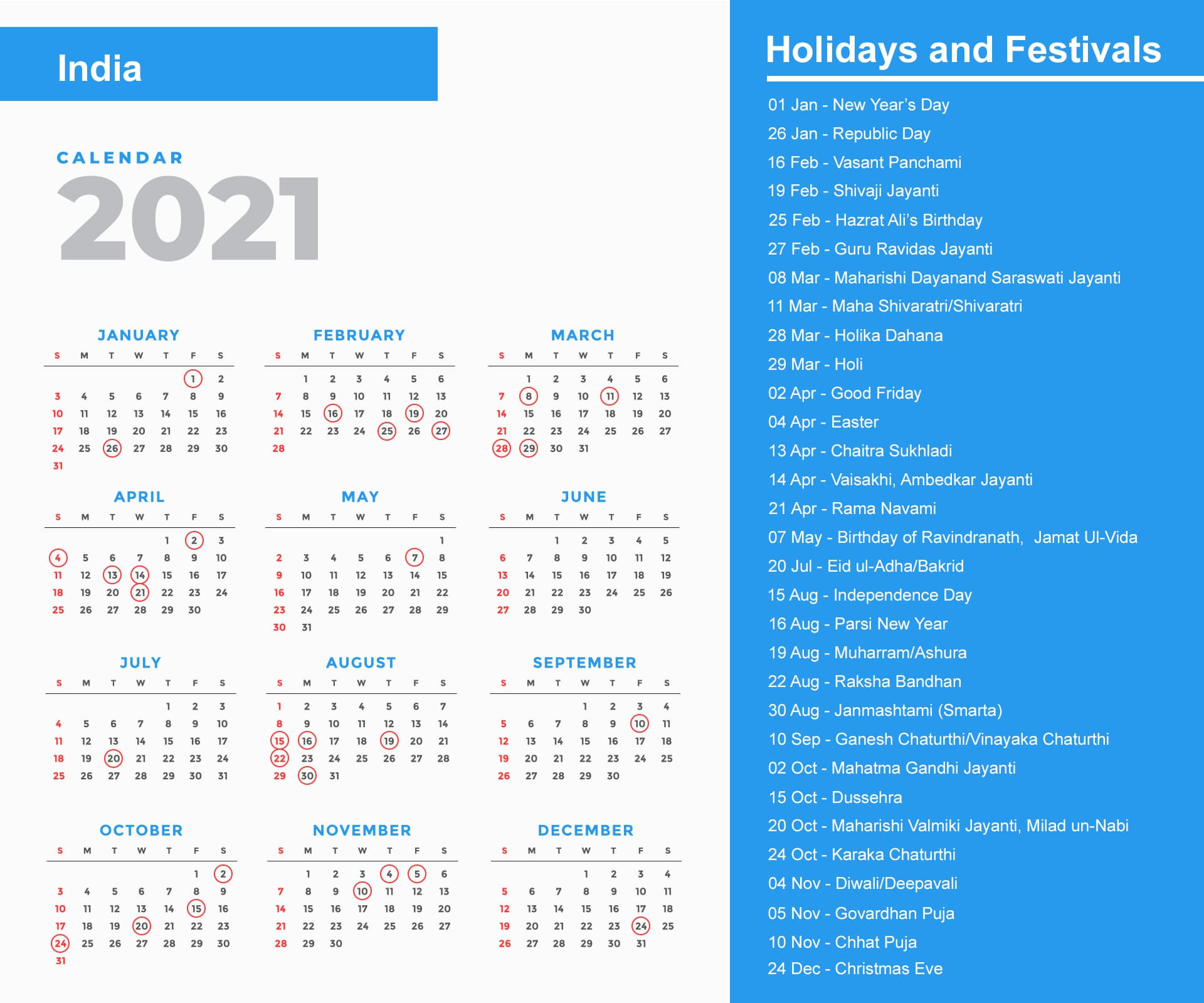 India Holidays 2021 And Observances 2021-2021 Holidays Mercantile Sl