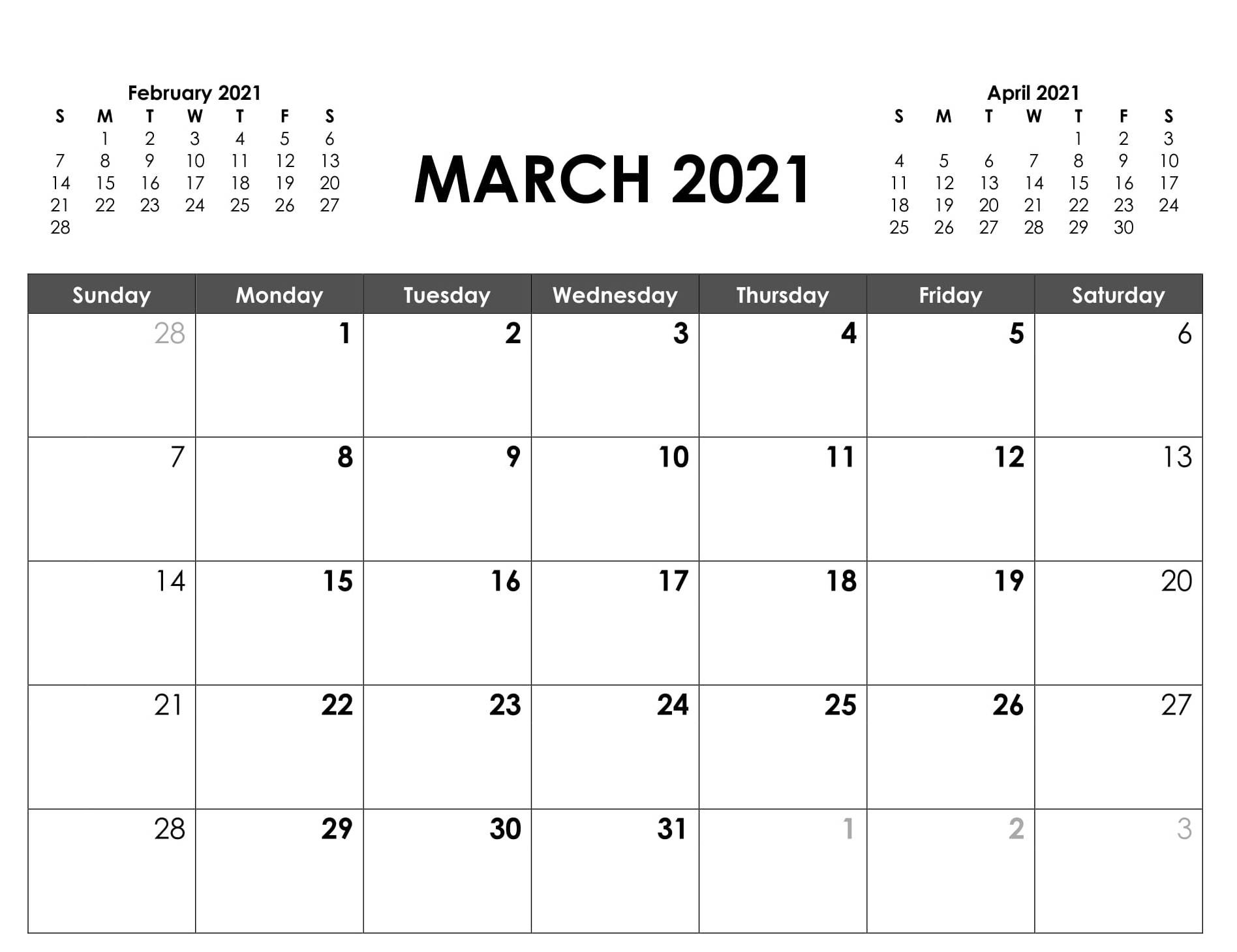 March 2021 Calendar Australia Printable | Free Printable-Printable 2021 2021 School Calendar