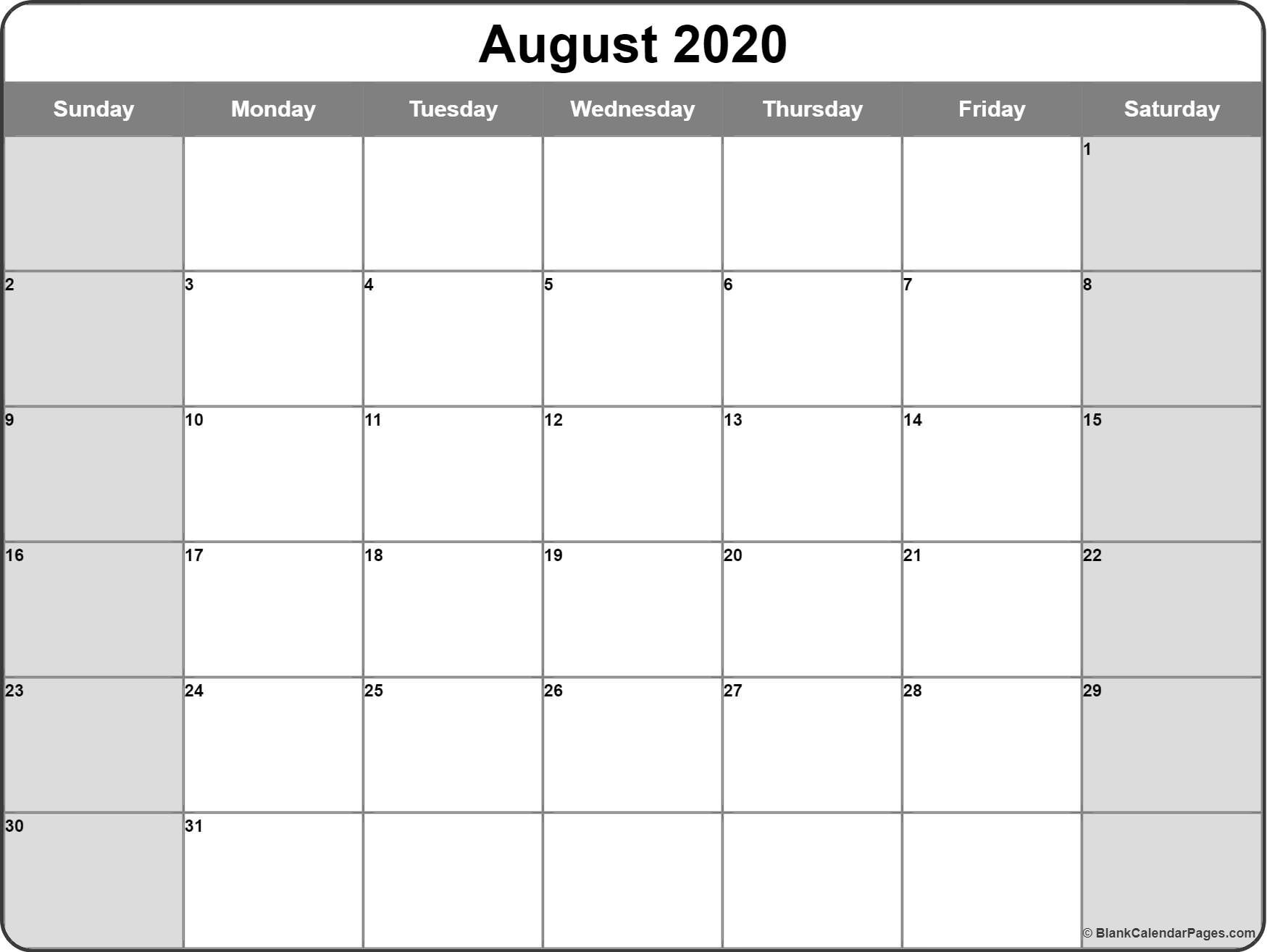 Monday Through Friday Monthly Calendar | Ten Free-Monday Through Friday Calendar July 2021