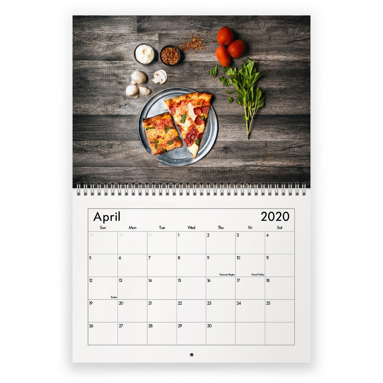 Pizza 2021 Calendar-National Food Days Calendar 2021