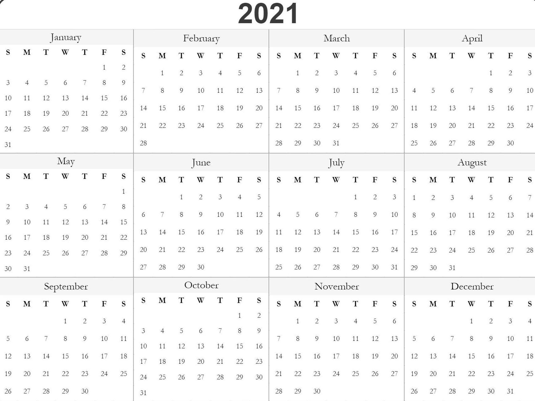 Print 2019 2020 2021 2022 2023 Calender | Calendar-Printable Bill Calendar 2021