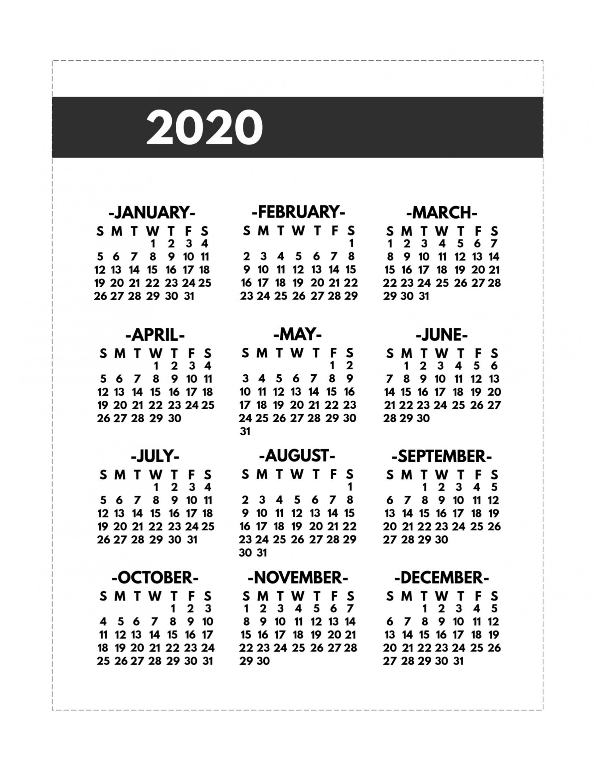 Printable 2021 Weekly Monthly 81/2 X 11 | Calendar-Free 2-Page Monthly Calendar 2021