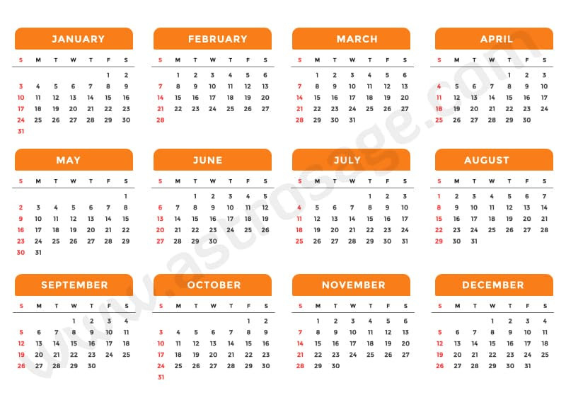 Printable Calendar 2021- Download Free Printable Calendar 2021-2021 Calendar With Holidays Printable Free