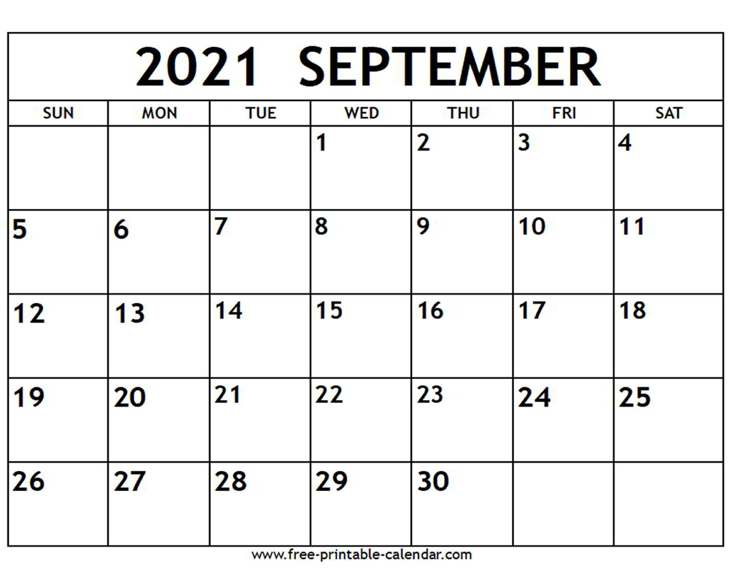 Printable Calendar August September 2021 | Free Printable Calendar-Printable Blank Monthly Calendar August 2021