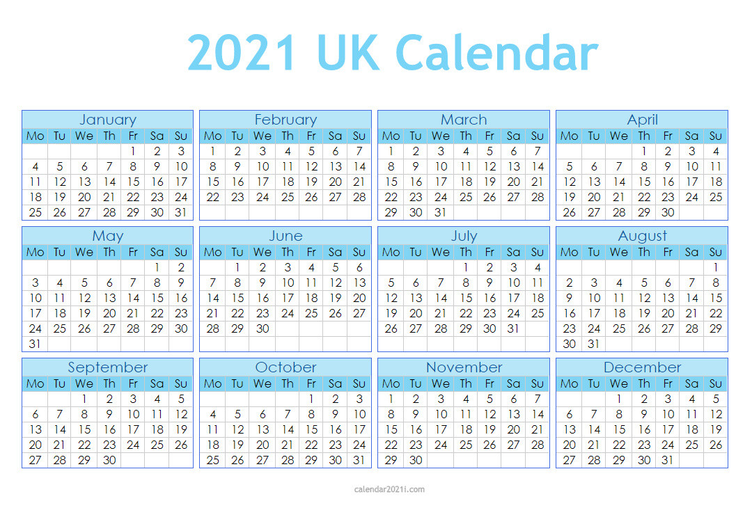 Uk 2021 Calendar Printable Holidays Word Excel Pdf-Excel List Of Holidays 2021