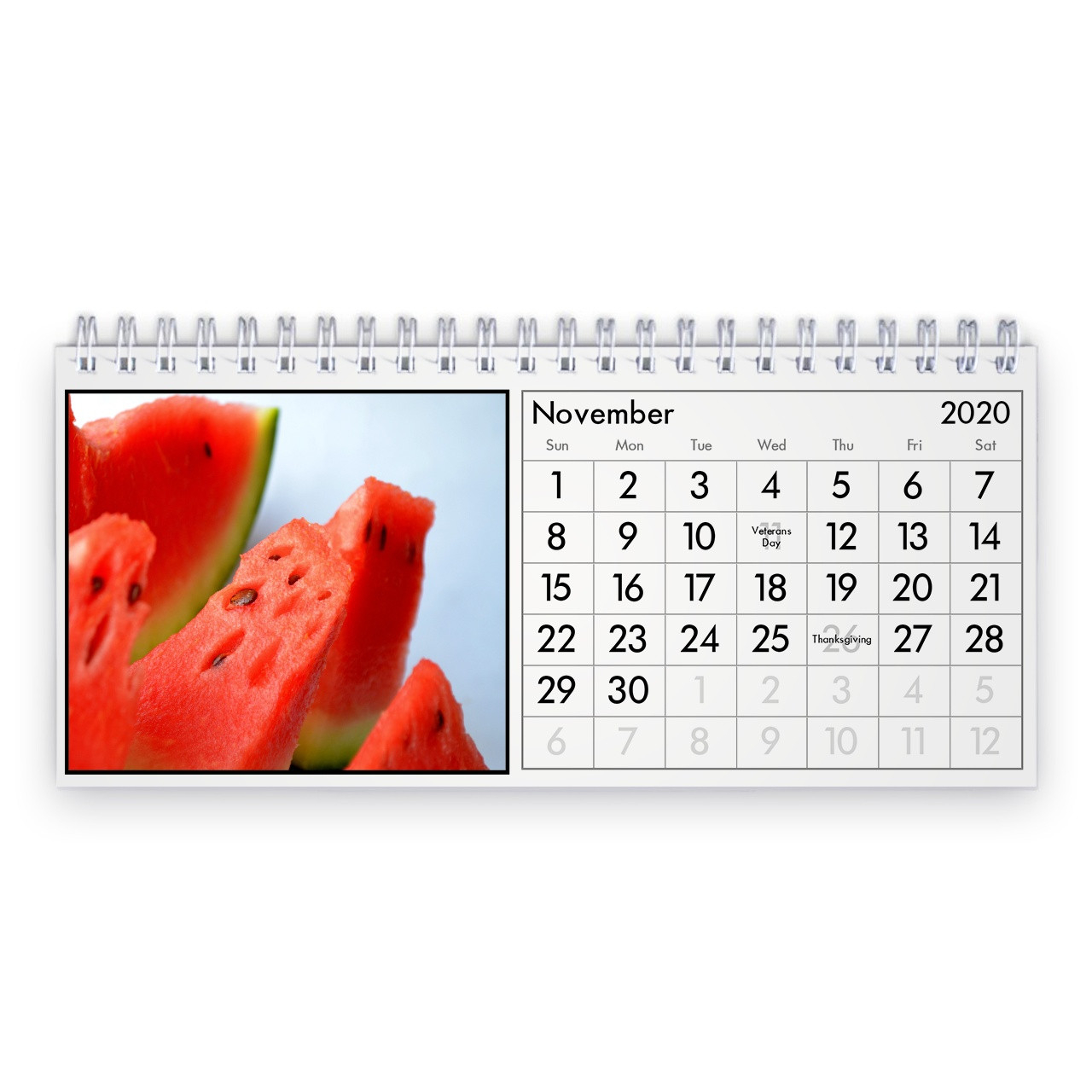 Watermelon 2021 Desk Calendar-2021 Bill Calendar