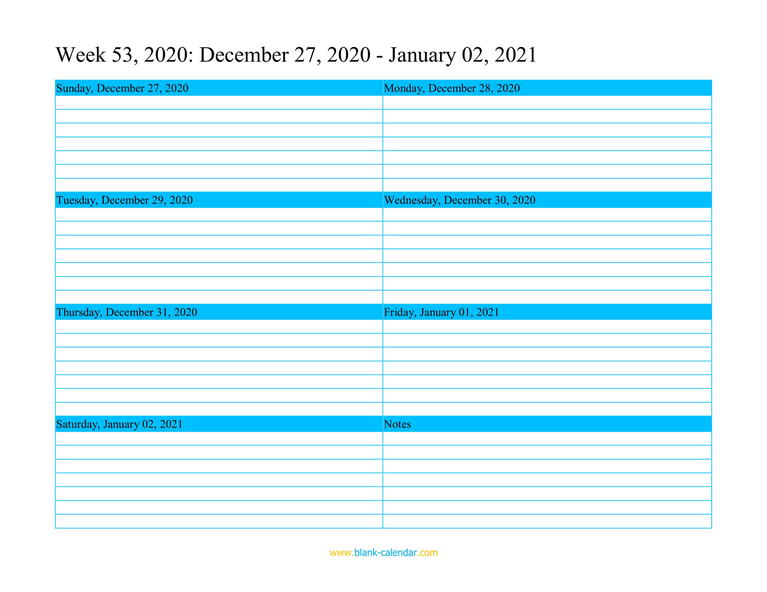Weekly Calendar 2021 (Word, Excel, Pdf)-Google Sheets 2021 Calendar Template