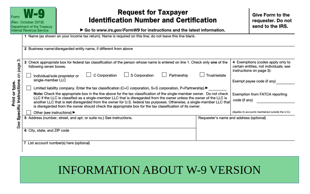 What Is W-9 Form 2021 Changes | Printable 2021 W-9-Blank W9 Form 2021