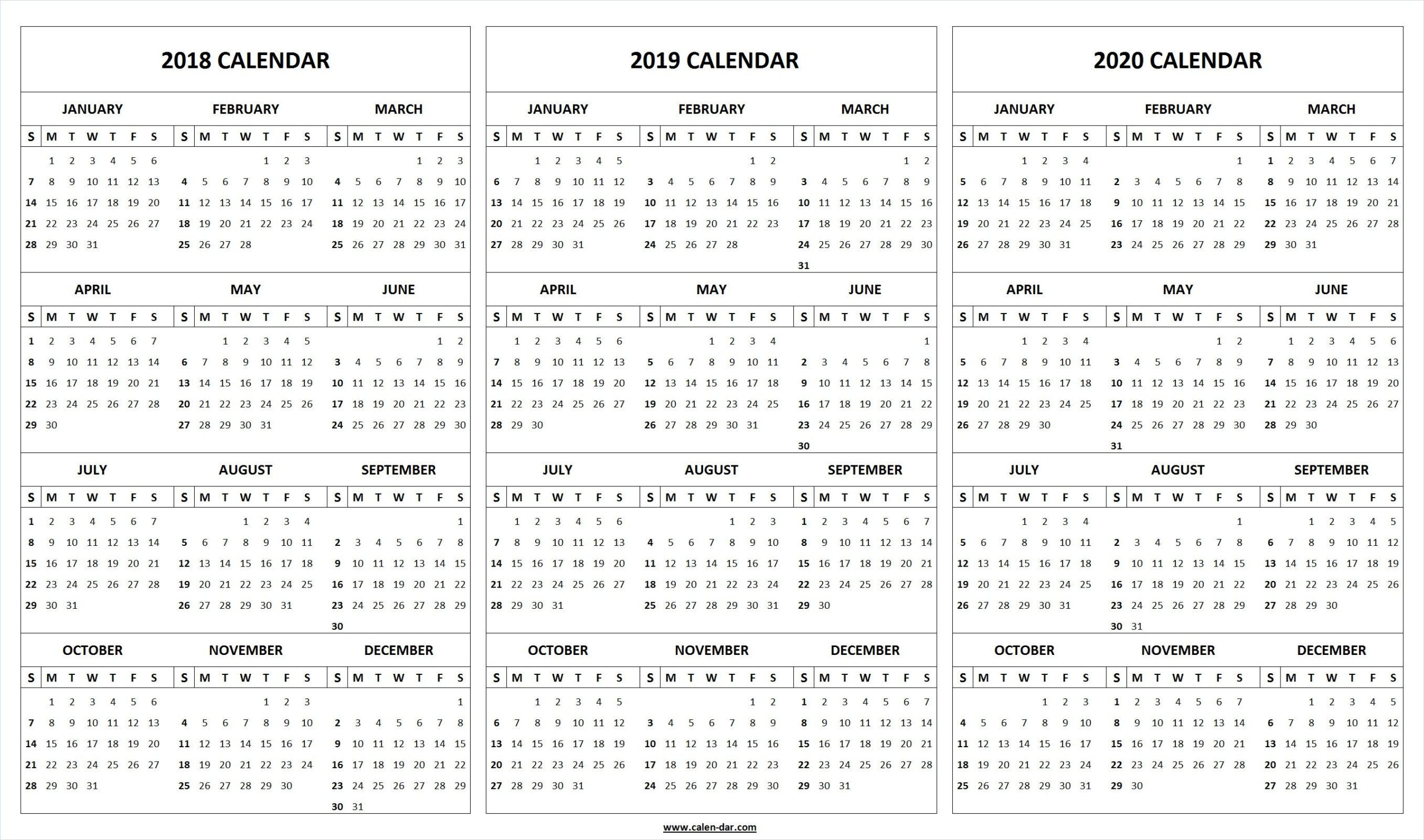 2018 2019 2020 Calendar | Calendar Printables, Calendar-July 2021 Calendar For Bills