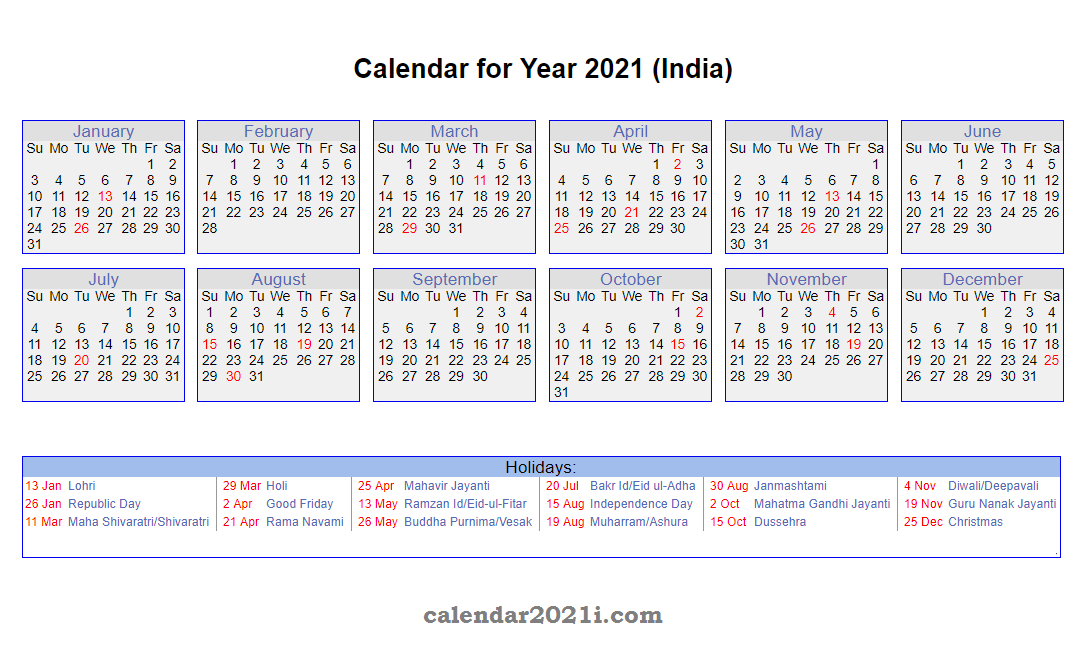 2021 Indian Calendar Printable | Holiday Calendar-Gazetted Mercantile Holidays In Sri Lanka 2021