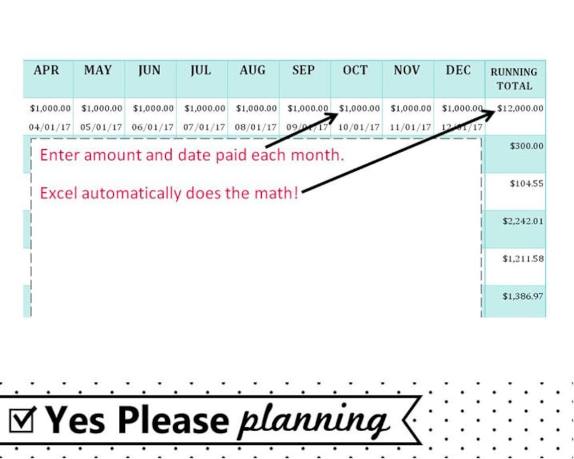 2021 Monthly Bill Tracker Expense And Bill Payment Log | Etsy-Monthly Billing 2021