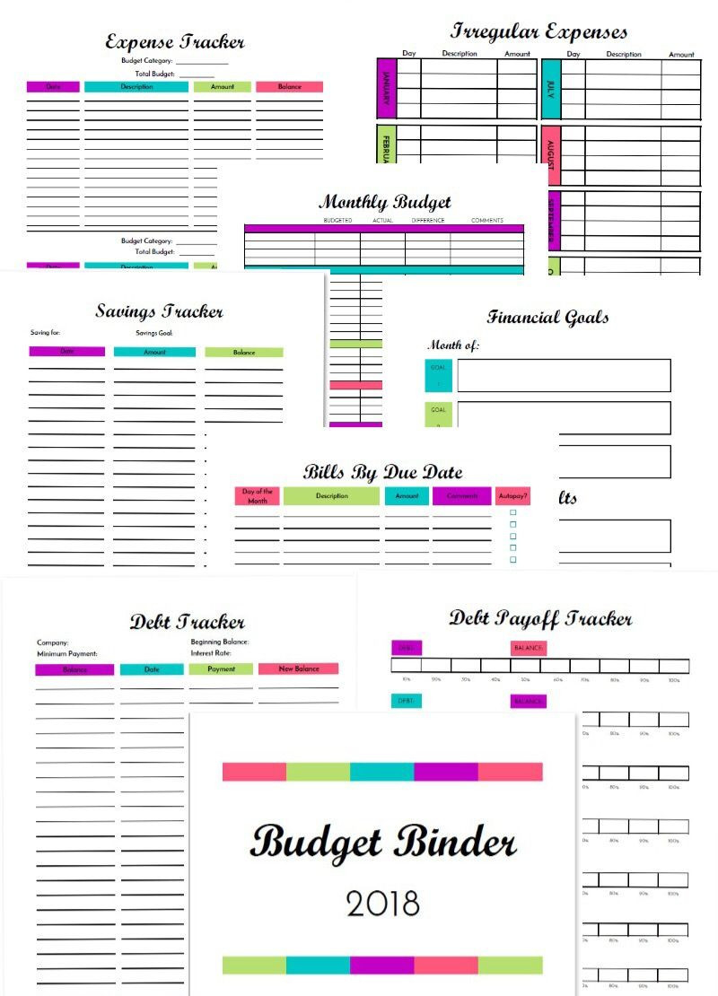 7 Simple Strategies To Pay Off Debt Faster | Budget Binder-Monthly Bill Spreadsheet Templates 2021