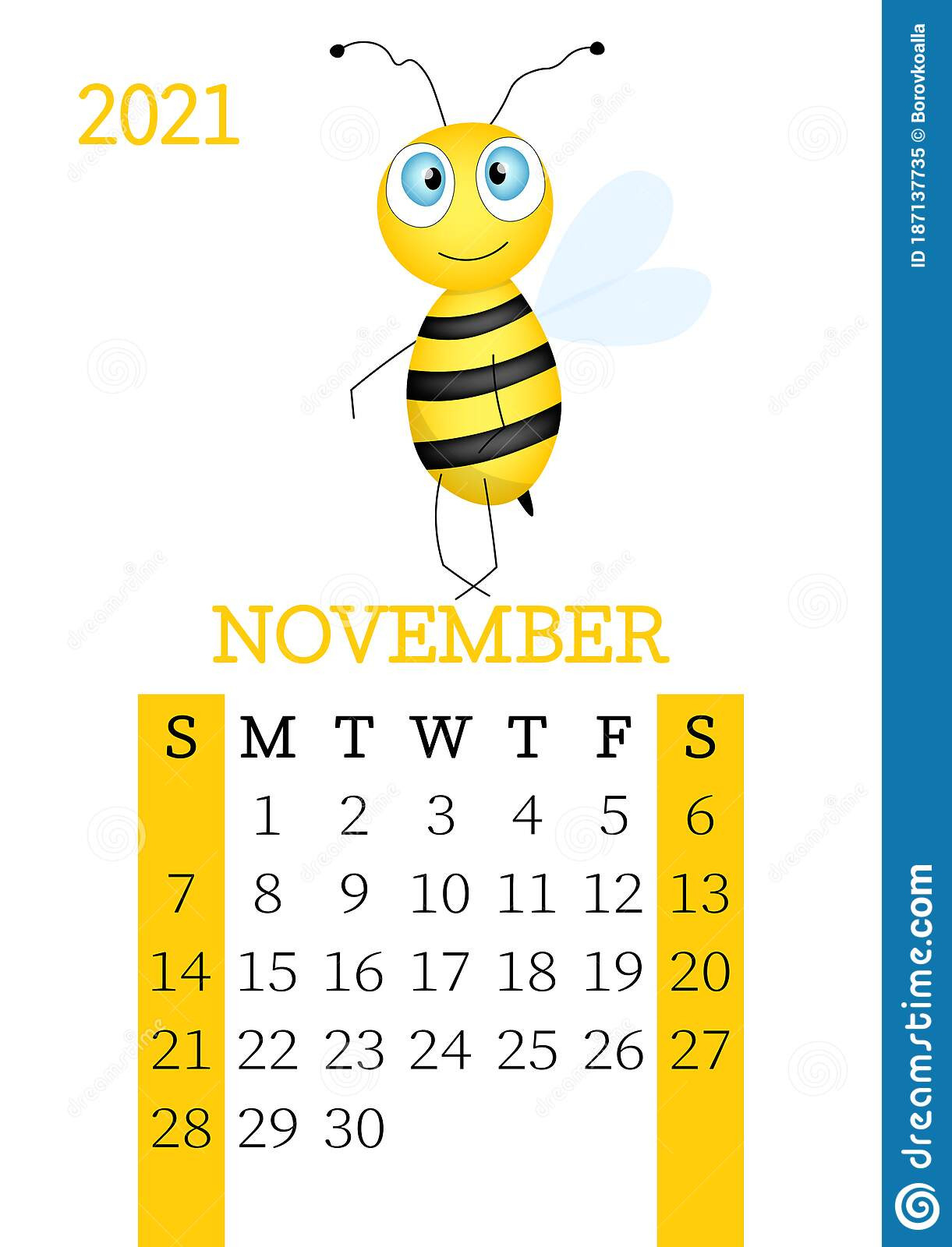 Calendar 2021. Monthly Calendar For November 2021 From-Calendar 2021 Sat Thru Sunday