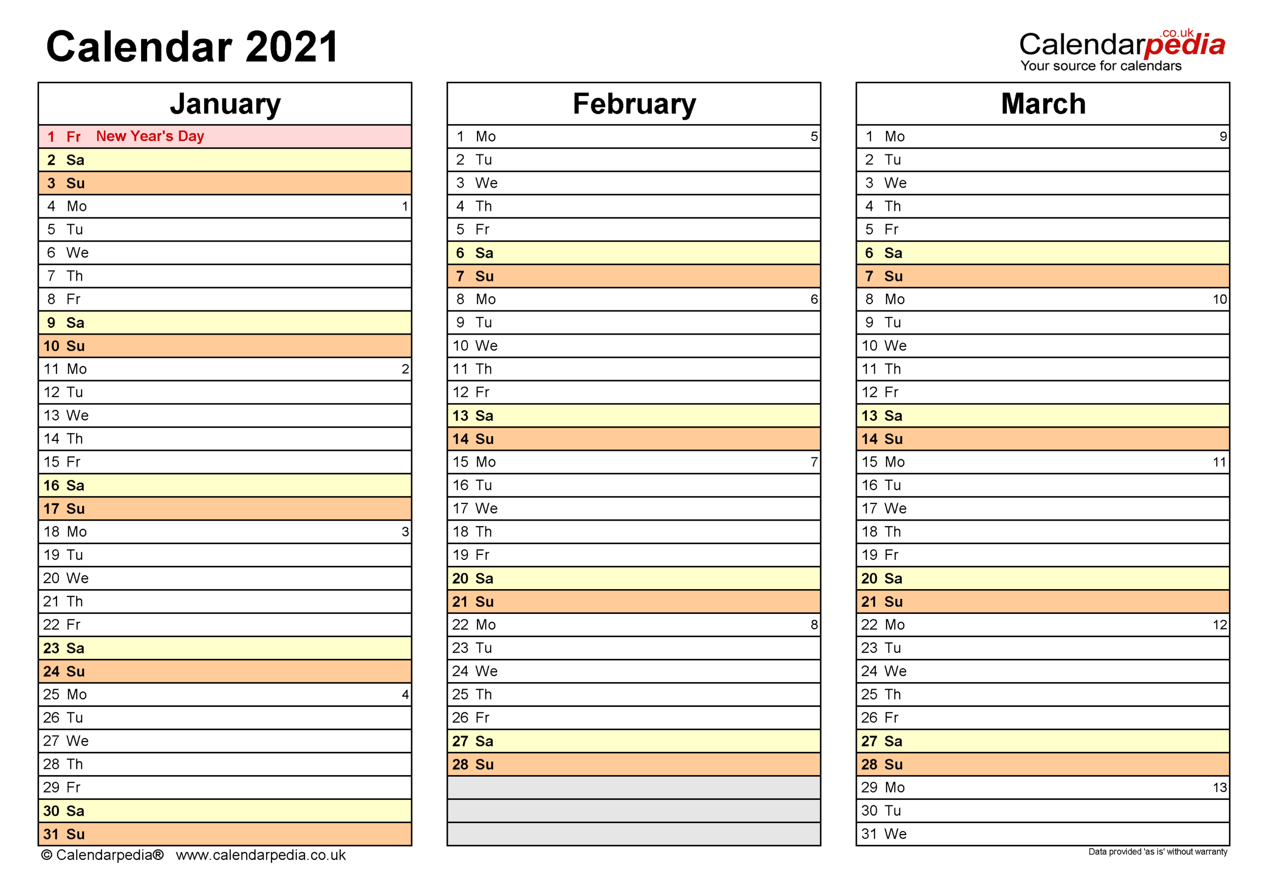 Calendar 2021 (Uk) - Free Printable Microsoft Word Templates-4 X 6 Calendars 2021