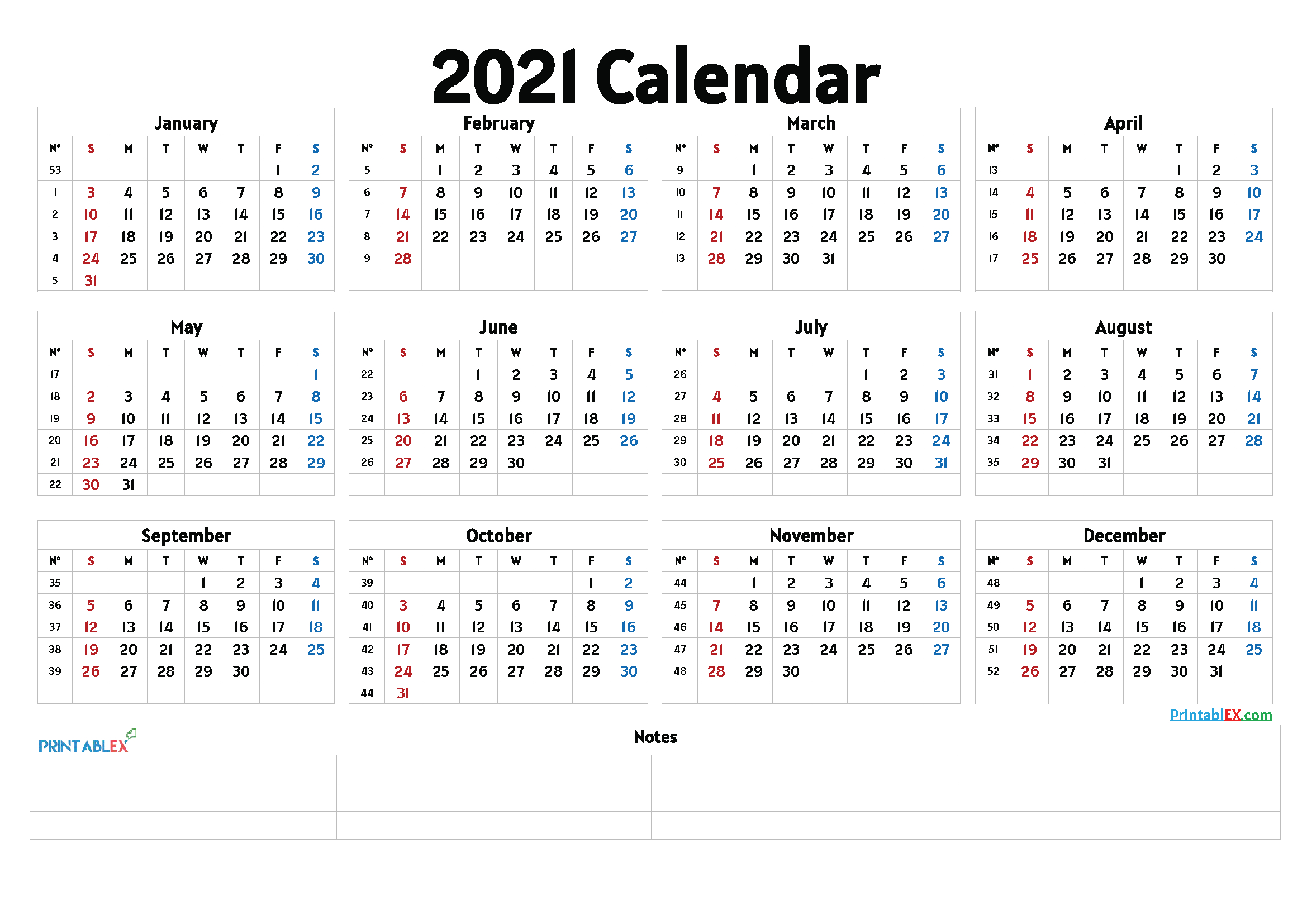 Cute 2021 Printable Blank Calendars - Free Printable 2021-2021 Absentee Calendar