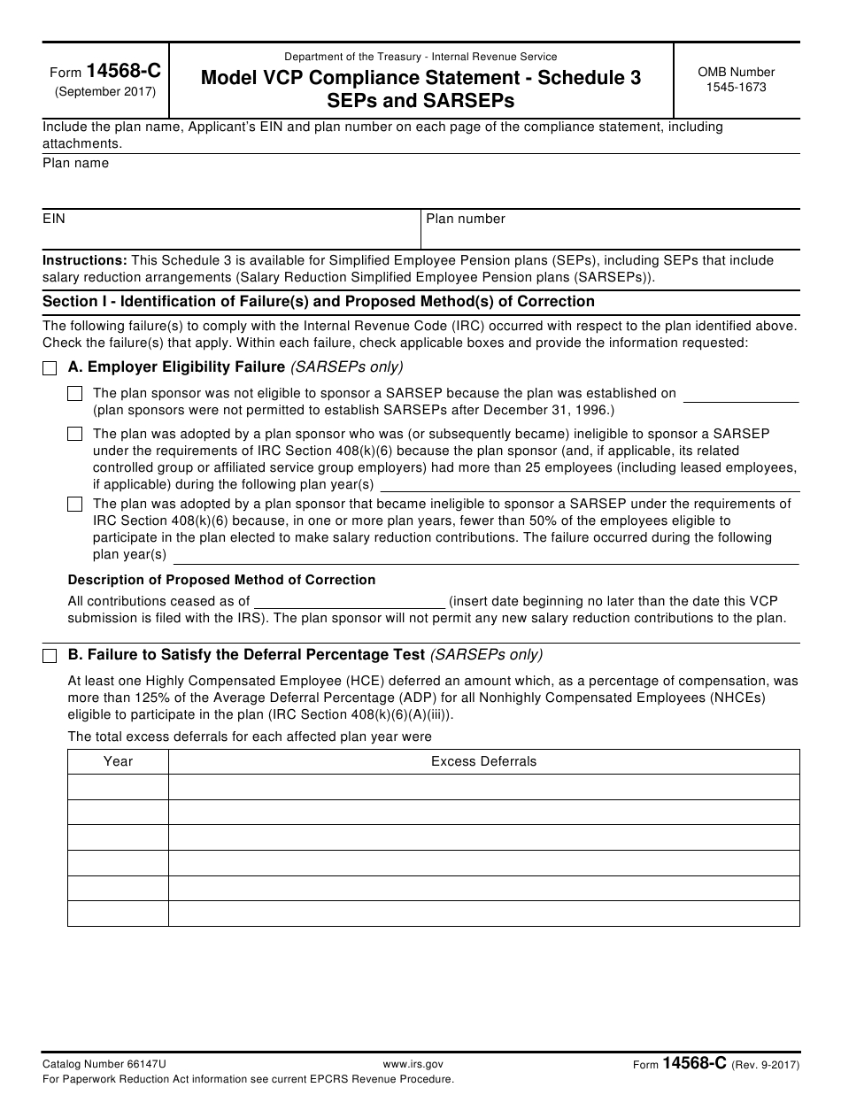 Irs Form 14568-C Schedule 3 Download Fillable Pdf Or Fill-Irs Forms 2021 Printable Sch C