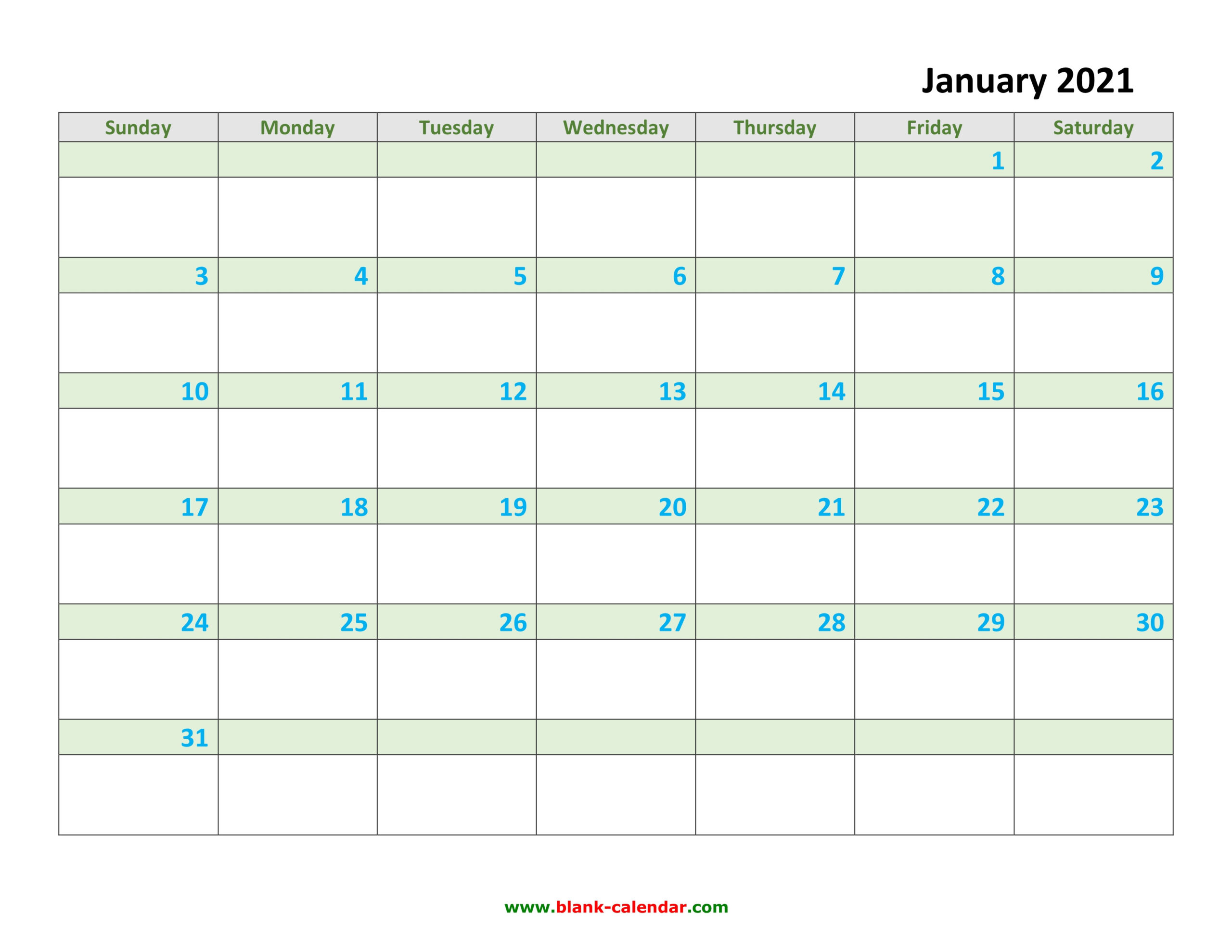 Monthly Calendar 2021 | Free Download, Editable And Printable-Calendar Planner 2021 Printable