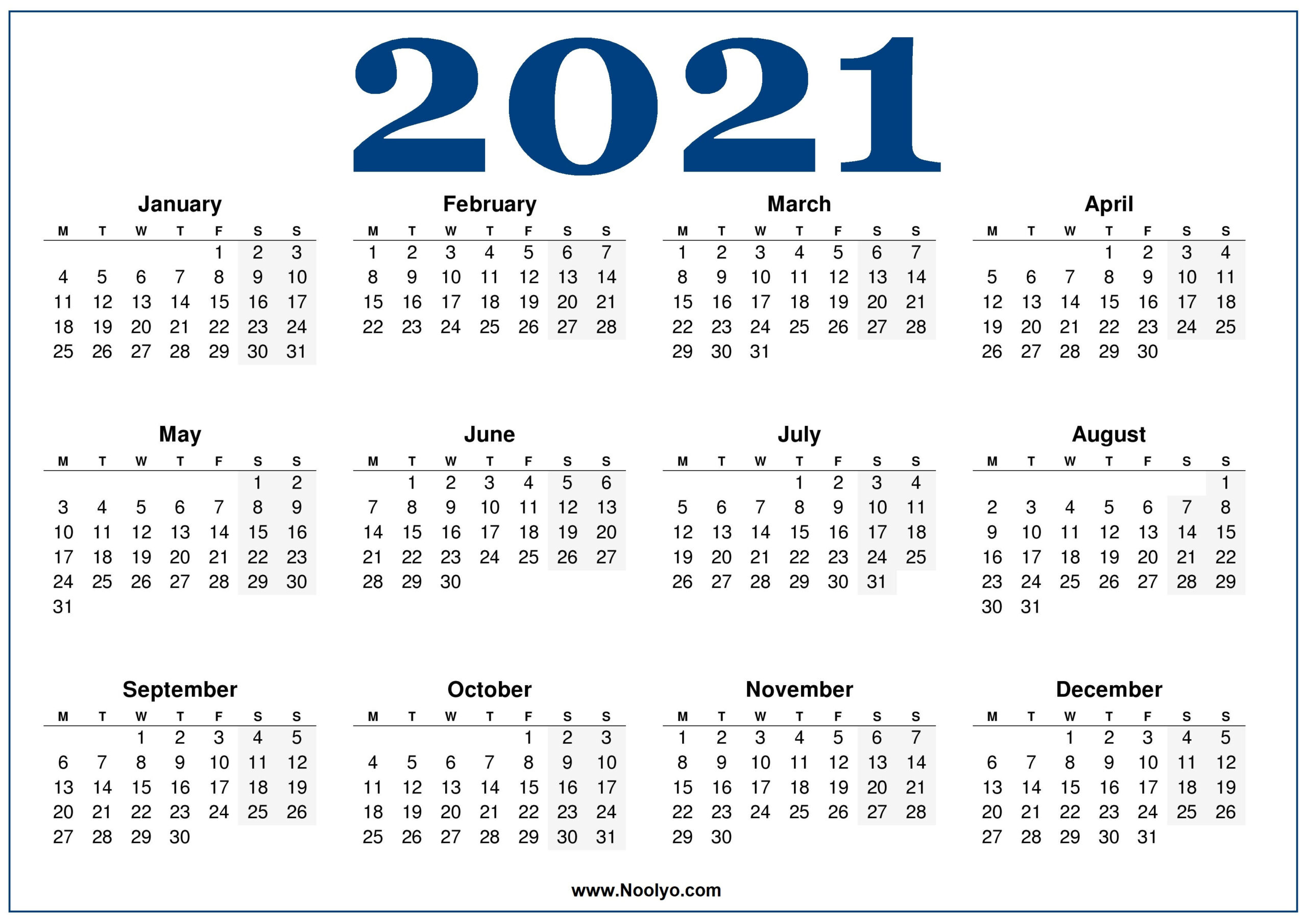 Printable 2021 Calendar Week Starts On Monday | Calendar Page-Monday To Friday August 2021 Calendar