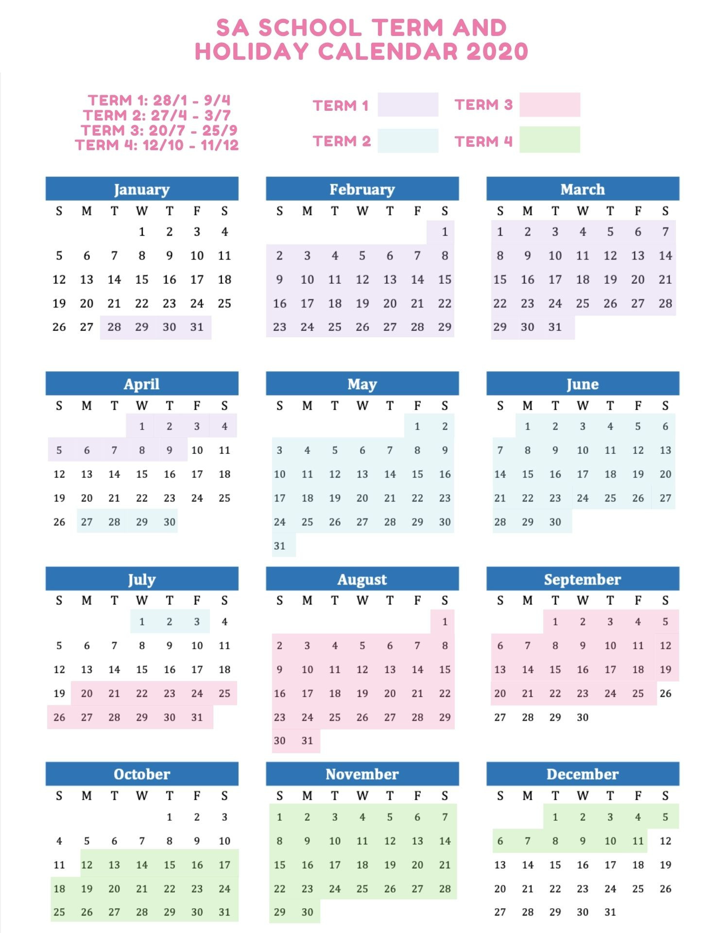 School Holidays And Term Dates Australia 2020/2021-School Holiday In Sarawak 2021