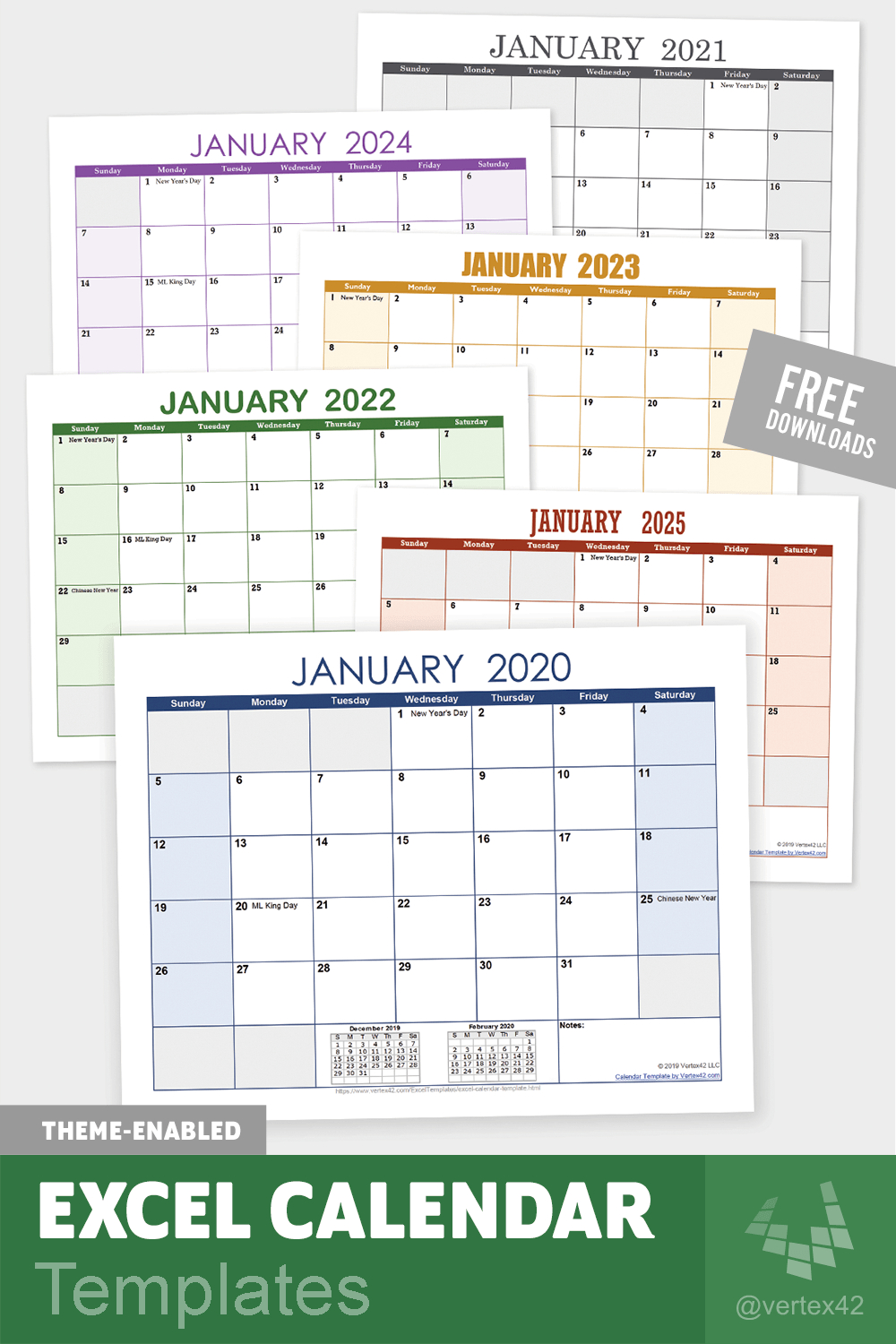 20+ Downloadable 2021 Calendar Template Excel - Free-2021 Vacation Calendar Template Excel