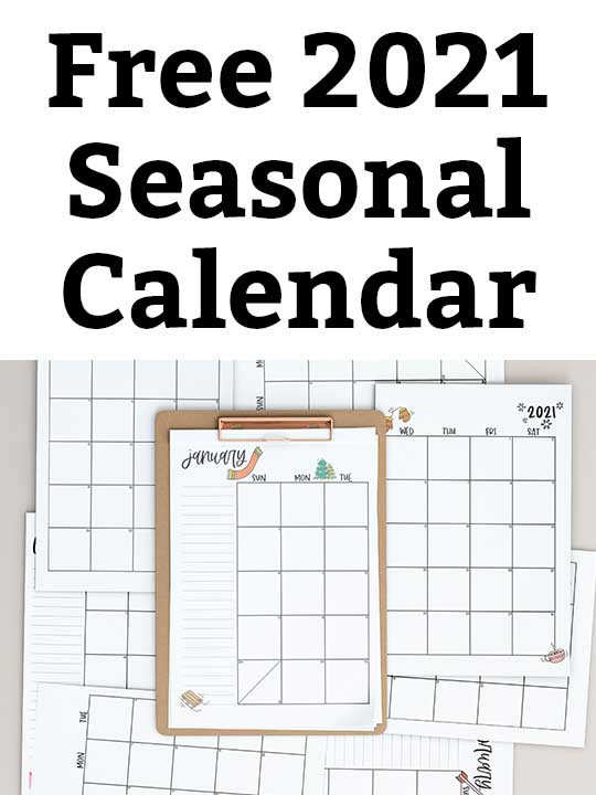 20 Free Printable 2021 Calendars - Lovely Planner-Printable 2 Page Monthly Planner 2021
