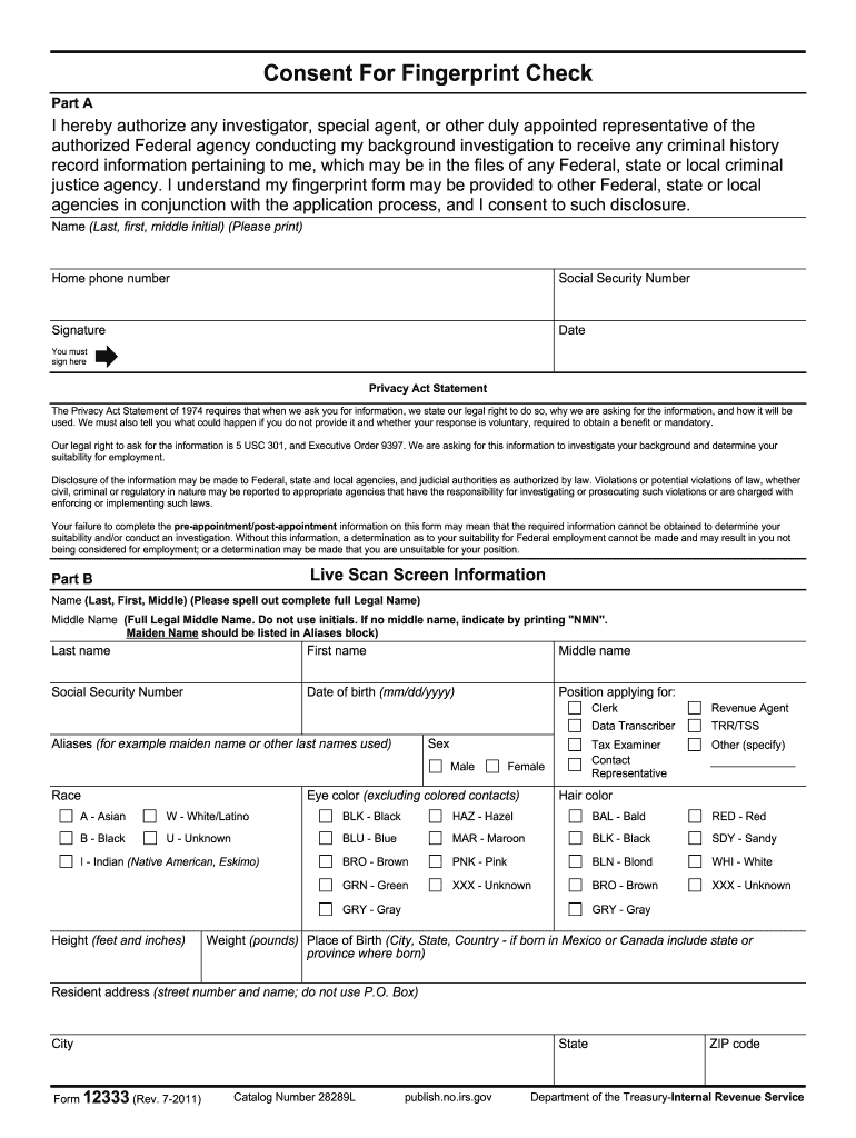 2011-2021 Form Irs 12333 Fill Online, Printable, Fillable-2021 Free Printable Irs Forms W-9