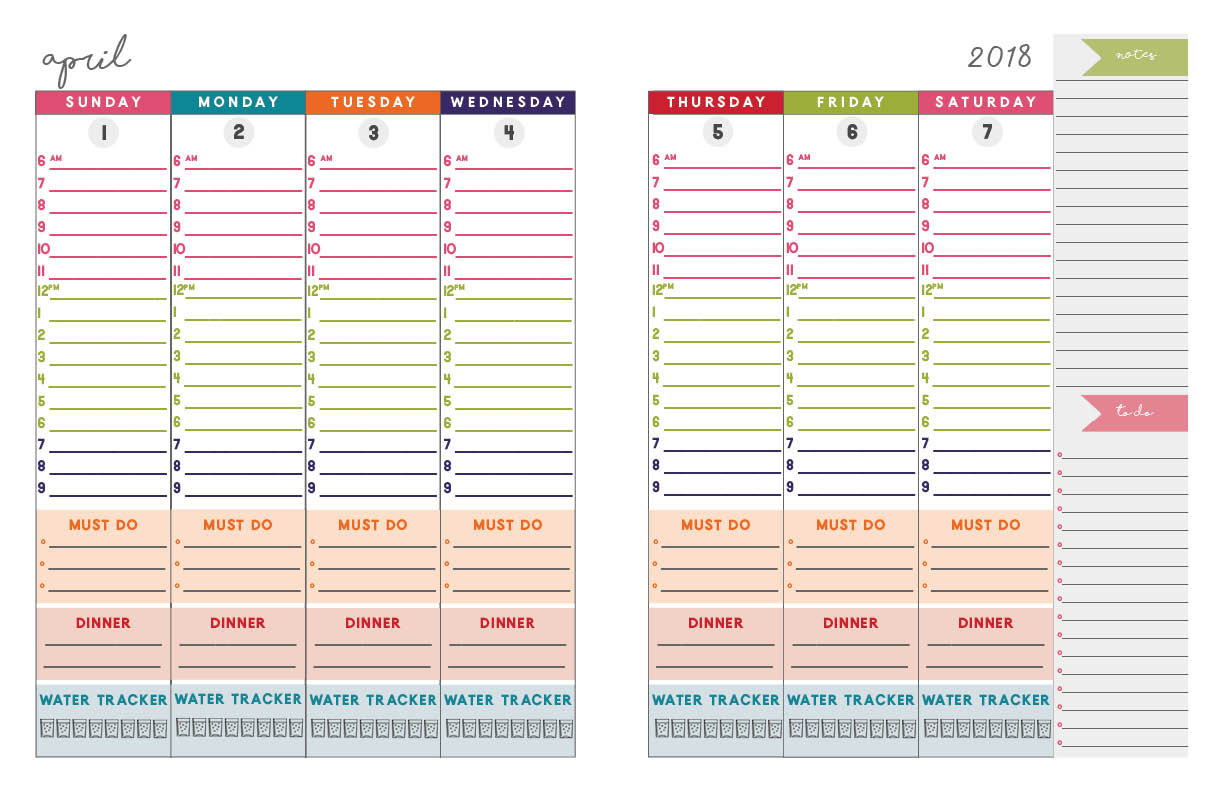 2020-2021 Dated 2-Page Daily Planner/Calendar | Moritz-2021 Two Page Calendar