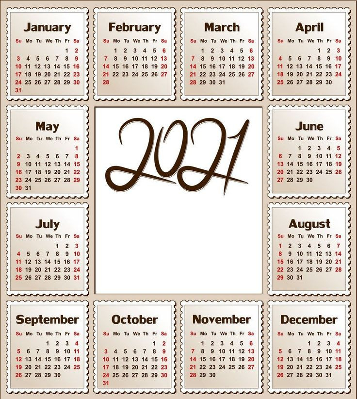2021 12 Month Calendar Printable | Free Letter Templates-Free Online Printable 2021 Calendar 12 Month