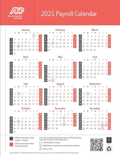 2021 Biweekly Payroll Calendar Printable, Simplify Your-Bi-Weekly Payment Calendar Template 2021