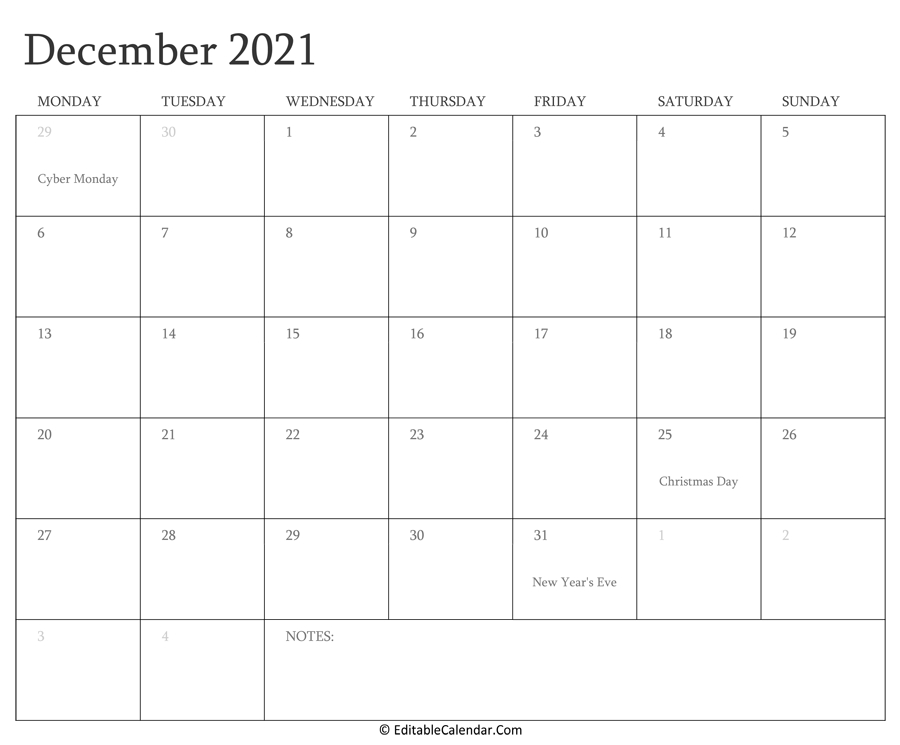 2021 Calendar Editable Free - Printable Calendar December-Free Editable Philippine Calendar Template 2021