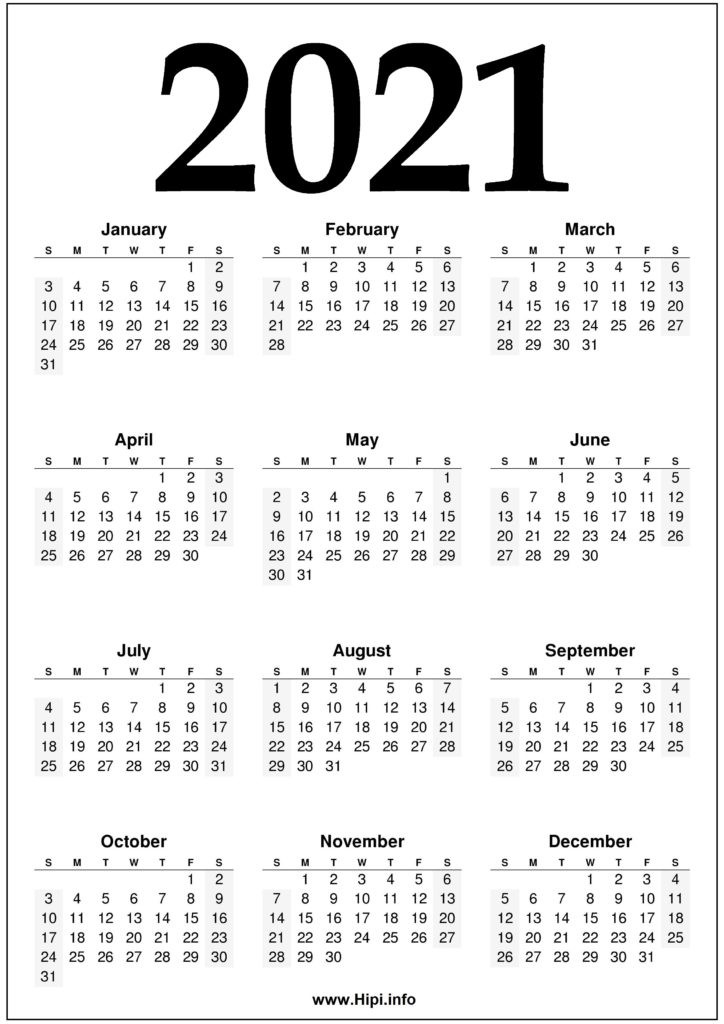 2021 Calendar One Page Vertical | Printable March-Printable Pocket Calendar 2021