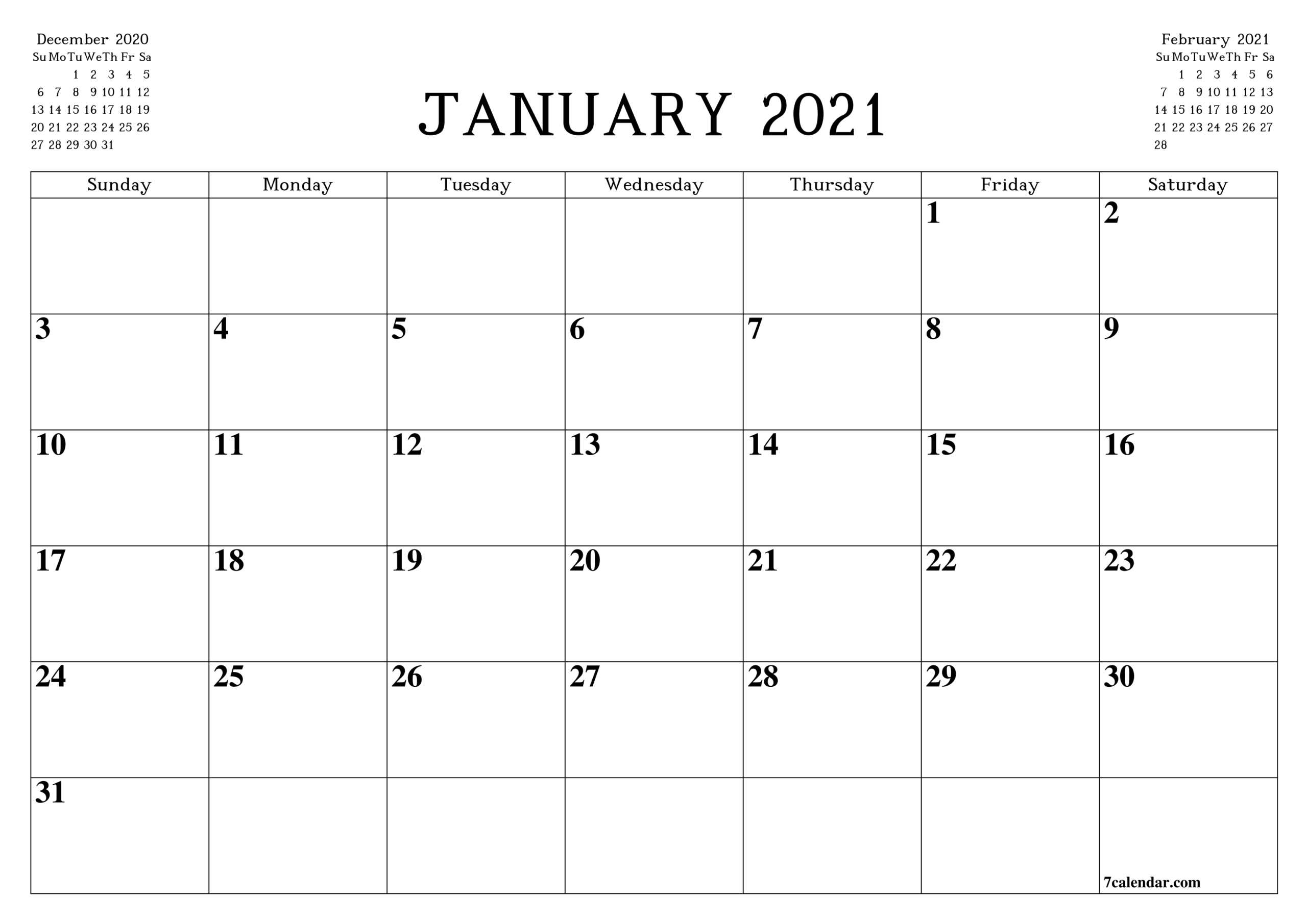 2021 Calendar Planner-2021 Employee Schedule Planner