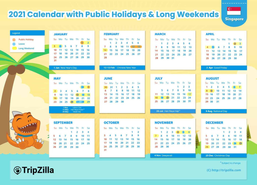 2021 Employee Attendance Calendar-Absentee Calendars 2021