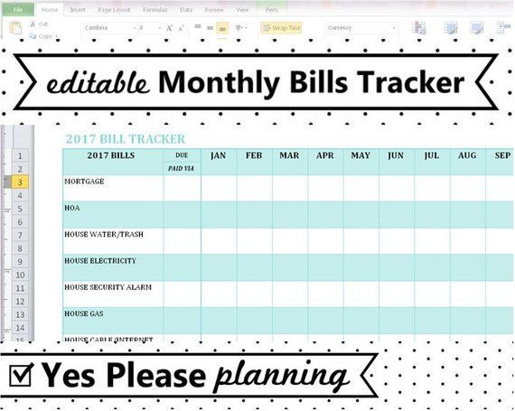 2021 Monthly Bill Tracker Expense And Bill Payment Log-2021 Monthly Bills