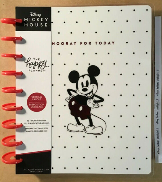 2021 The Happy Planner Mickey Mouse Hooray For Today-Mickey Mouse Calendar May 2021