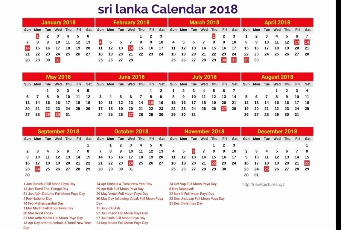 2022 Sri Lanka Calendar With Mercantile Holidays - Thn2022-Mercantile Holidays In Sri Lanka 2021