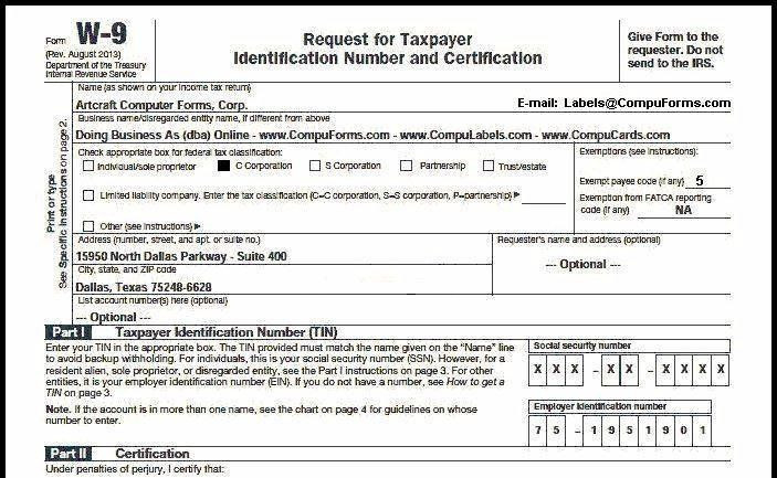 28 Downloadable W9 Tax Form In 2020 | Fillable Forms, Irs-Blank W 9 To Print 2021