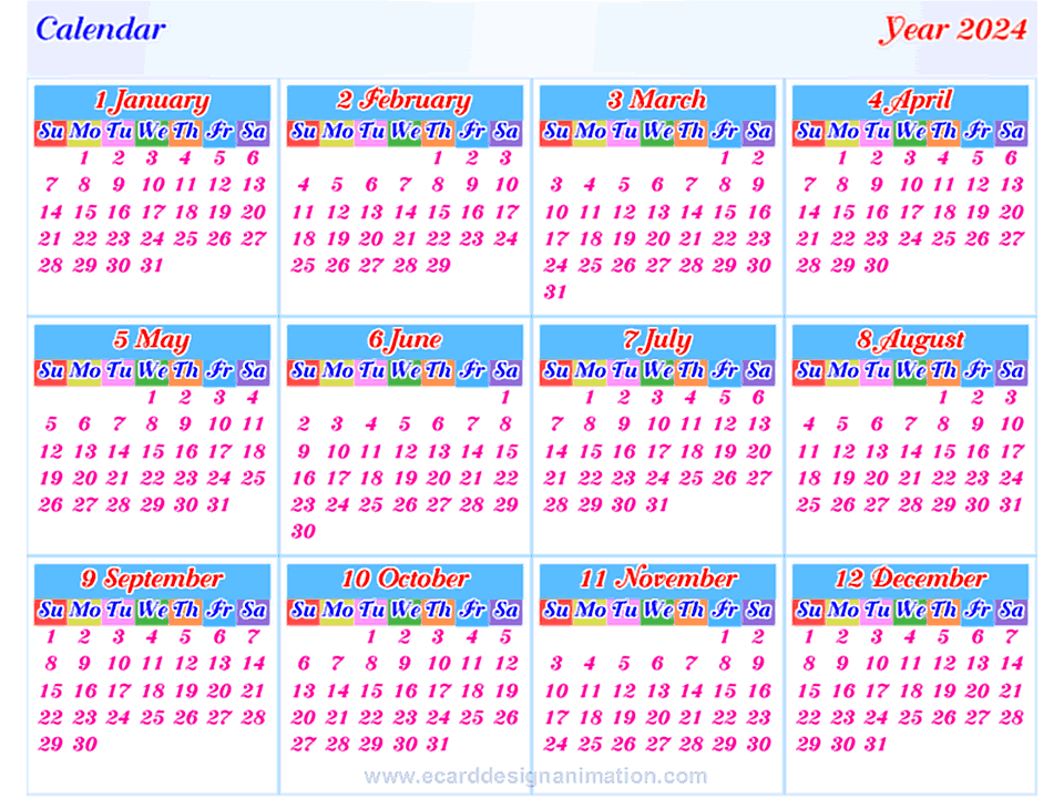 4 Year Calendar 2020 To 2024 Printable In 2021 | Printable-Fill In Monthly Calendar March 2021